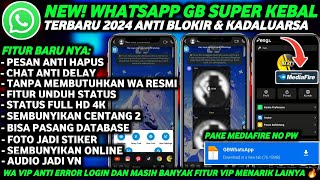 🔥NEW WA VIP 🥳 WHATSAPP IMMUNE CLONE amp UNCLONE ANTI VIRTEX amp ANTI KADALUARSA 2024 [upl. by Aisor]