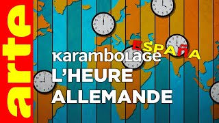 Lheure allemande  Karambolage España  ARTE [upl. by Sirkin427]