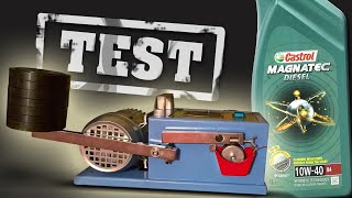 Castrol Magnatec Diesel 10W40 Engine oil test Piotr Tester [upl. by Yasnyl]