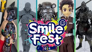 Smile Fest 2024  June 22 2024  Tokyo Threezero Blitzway Good Smile Max Factory Figma [upl. by Elleivad961]