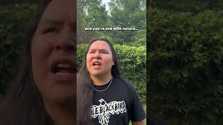 Stereotypical Native American accent🤔 funny indigenous comedy native stereotype viralshorts [upl. by Mcquillin617]