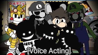 FNaS Maniac Mania PlusInfinite Fanmade Voice Lines With Subtitles Voiced By Me [upl. by Hnahc681]