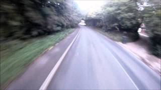 GoPro cycling helmet cam  40mph [upl. by Berlin]