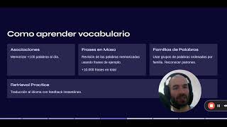 Como aprender vocabulario rápido en cualquier idioma [upl. by Viridissa]