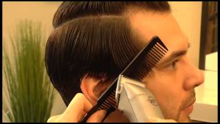 How to cut Long Mens Haircut Scissors  Clippers [upl. by Anirdnajela125]