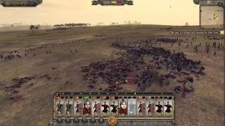 Total War ATILLA  Western Roman Empire vs Suebian Horde  Pyrrhic victory [upl. by Alyled444]