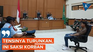 Oditur Militer Ditegur Hakim Saat Bertanya ke Korban Oknum Paspampres [upl. by Cristie]