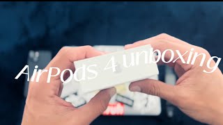 AirPods 4 Unboxing [upl. by Reece266]