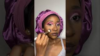 Makeup Therapy🎀 makeuptherapy blackgirlmakeup [upl. by Akzseinga]