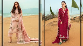 Saira Shakira By Crimson Luxury Lawn Collection 2024  Code Rose amp Cherry [upl. by Yme]