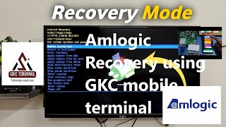 How to recover Amlogic chipset using GKC mobile terminal via Bluetooth communication [upl. by Crotty616]