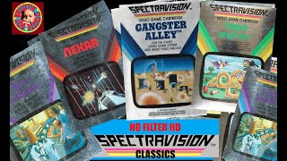 NO FILTER HD 10  Spectravision Classics on Atari 2600 China Syndrome Tapeworm Nexar amp More [upl. by Annawot344]