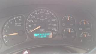 2001 Tahoe Oil Pressure Gauge Issue [upl. by Sklar]