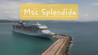 Msc Splendida in Katakolon Greece Olympia [upl. by Ennaitak519]