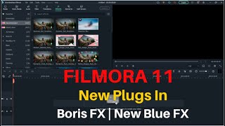 Filmora 11  New Effect Plugins in Filmora 11   Boris FX  NewBlue FX [upl. by Coward]