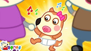 👣 Babys First Steps Song 🎶 Wolfoo Nursery Rhymes And Kids Songs WolfooNurseryRhymes [upl. by Mlawsky]