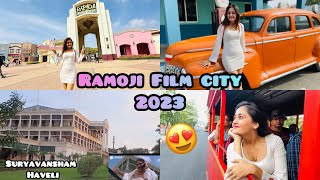 Ramoji Film City me Sab log Mujhe Heroine Samajne Lage 🫣 Bindass Kavya in Ramoji Film City Tour [upl. by Nna]