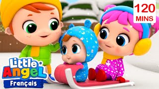 Cest lhiver  Comptines avec Bébé Louis  Little Angel Français [upl. by Festa556]