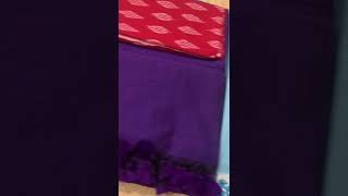 DESIGNER COTTON SAREES WHATSAPP 7416472376 [upl. by Yssenhguahs]