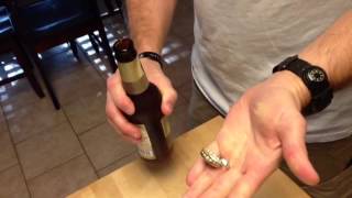 How To Open A Bottle With A Wedding Ring [upl. by Sayles795]