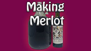 Recipe Making Merlot Wine  Part 2 [upl. by Idnir]