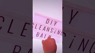 DIY Cleansing Balm skincareroutine beauty skincaretips glowingskin shortvideo skincare [upl. by Aicenat]