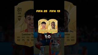 Lamine Yamal VS la PRIMERA CARTA de JUGADORES TOP en FIFA 🔥🤩 [upl. by Bhayani]