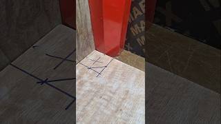 Young Carpenters Finding Angles Accurately tutorial diy woodworking shorts howto tips tricks [upl. by Marek]