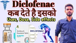 Diclofenac sodium tablets ip 50mg uses side effects dose and precaution  diclofenac uses in hindi [upl. by Jaffe]