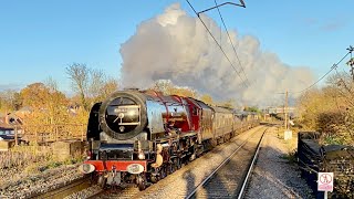 Duchess Of Sutherland  Vintage Trains  Lickey Banker  201121 [upl. by Roybn]