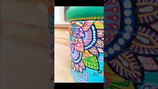 Mandala art 🎨🖌️potpainting art mandalaart trending shorts [upl. by Timoteo]