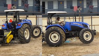 New Holland Excel 9010 4wd  Big Tractor 90 HP  Tractor Stunts  Mighty Automotives [upl. by Nyrok982]