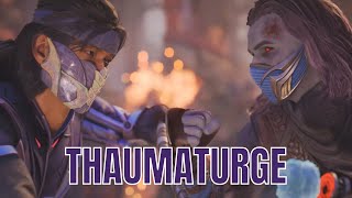 Thaumaturge Rain Boss Fight  Mortal Kombat 1 Invasions Season 7 [upl. by Alien]