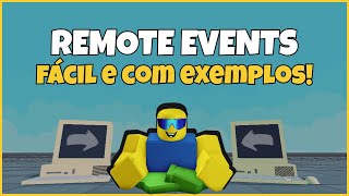 COMO USAR OS REMOTES EVENTS  ROBLOX STUDIO [upl. by Maddox736]