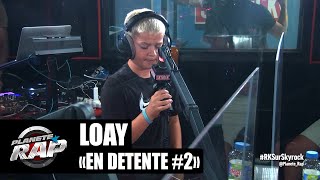 Exclu À 12 ANS IL BRÛLE LE STUDIO  Loay quotEn détente 2quot LeFreestyleDePlanèteRap1 [upl. by Eiroc]