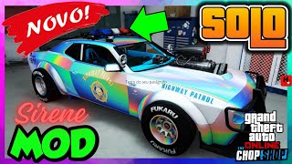 GTA Online COMO FAZER CARRO MOD SOLO  Gauntlet Interceptor Stanier LE Cruiser GIROFLEX MODDED [upl. by Miriam]