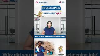 Housekeeping Interview Questions and Answers in English I Why did you choose this housekeeping job [upl. by Hannavas824]