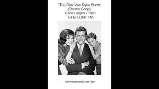 quotThe Dick Van Dyke Showquot  Easy Guitar Tab [upl. by Ffoeg362]