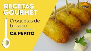 Croquetas de bacalao  Ca Pepico [upl. by Assiram]