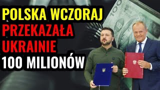 100 baniek dla Ukrainy quotPolska jest zobowiązanaquot [upl. by Ylro]