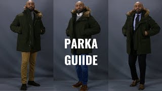 How To Wear A ParkaHow To Buy A Parka [upl. by Ilenay]