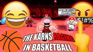 THE KARNS PLAY BASKETBALL VERY FUNNY [upl. by Amery]