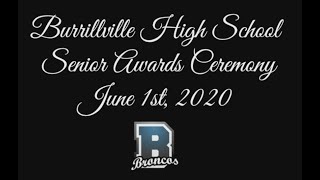 Burrillville High School  Senior Awards 2020 [upl. by Akilat]