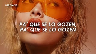 pa que se lo gozen  Tego Calderón 🥵 LetraLyrics [upl. by Eiggam]