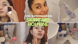 UNSPONSORED AM amp PM SKINCARE FOR EFFORTLESS SKIN budget friendly beginnersguide skincareroutine [upl. by Howenstein]