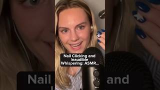 Nail Clicking and Inaudible Whispering ASMR [upl. by Esele]