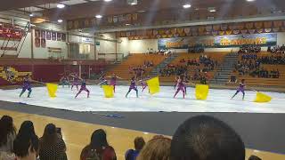 Whittier High school color guard beauty flies [upl. by Ebag]