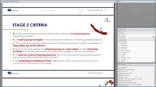 eTwinning online seminar eTwinning School concept [upl. by Garwood]