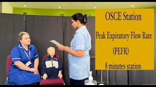 PAEDIATRIC OSCE STATION Peak expiratory flow rate [upl. by Truc]