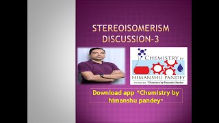 Stereoisomerism Lecture3 Problems discussion [upl. by Orvan504]